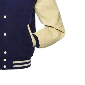Best Selling Unisex High Quality Varsity <b>Jacket</b> Geometric Stand Long Sleeves <b>Winter</b> Use Breathable Eco-friendly Canvas Outdoor - Product Image 5