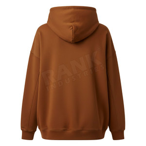 เสื้อมีฮู้ดโอเวอร์ไซส์สำหรับผู้หญิง, เสื้อมีฮู้ดโอเวอร์ไซส์ใส่สบายทรงหลวมมีสไตล์ลำลอง - Product Image 3