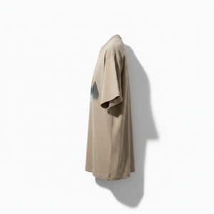 T-shirts vierges oversize en gros pour hommes, en coton épais, à épaules tombantes, style streetwear, pour impression, personnalisables et à prix abordable - Product Image 1