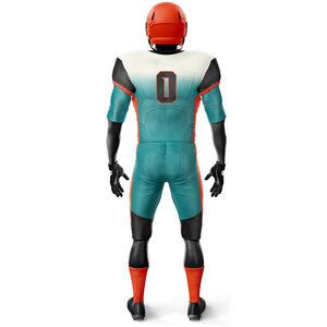Fabricante de Uniformes Deportivos Personalizados OEM, Conjunto Acolchado Transpirable, Uniforme de Jugador de Equipo Vintage en Oferta, Conjunto de Fútbol Americano - Product Image 2
