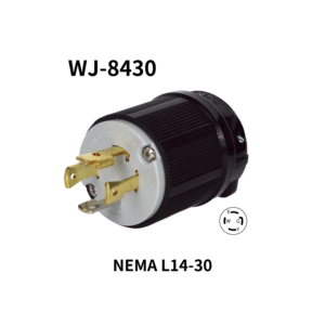 Produit de haute qualité Bouchon à lame droite verrouillable Contact sûr USA - Product Image 1