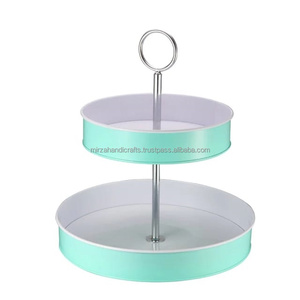 Cake Stand <b>Resin</b> <b>Epoxy</b> Mold with Handles Eco-Friendly Restaurant Party Farmhouse Decorative Planter - Product Image 4