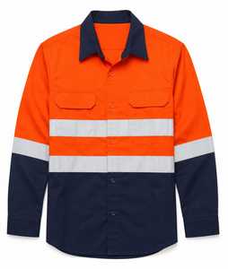 Gilet de sécurité personnalisable pour hommes avec logo sur mesure - Product Image 1