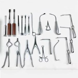 Instruments de chirurgie maxillo-faciale professionnels, construction durable, réutilisables, légers, certifiés CE, classe I, hôpital - Product Image 1