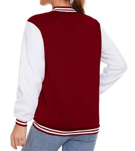 Veste universitaire unisexe en laine avec capuche, doublure polaire respirante et séchage rapide, motif noir et jaune, style baseball - Product Image 2