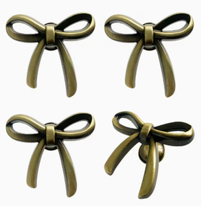 Ensemble de 4 magnifiques poignées de porte en métal avec placage électrolytique, poignées de porte d'armoire, poignées de tiroir de commode - Product Image 1