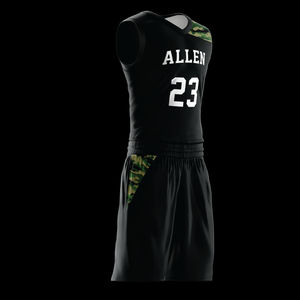 Conjuntos de Uniformes de Baloncesto Personalizados con Sublimación, Transpirables, que Absorben la Humedad, de Secado Rápido, Más Vendidos, Unisex, Tallas Grandes - Product Image 4