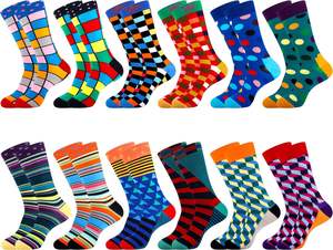 Divertido Juego de Calcetines para Papá con Mensajes Humorísticos, Calcetines Deportivos de Nailon/Algodón para Uso Casual de Verano - Product Image 5