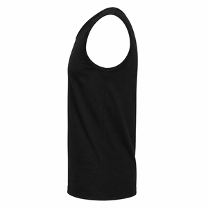 Camiseta sin mangas Cosh International para hombre, color negro sólido, cuello redondo, transpirable, elegante, para uso al aire libre, estilo musculoso. - Product Image 2