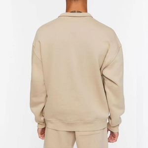 Sudadera de Algodón con Cierre de Cremallera de Alta Calidad para Hombre, Venta al Por Mayor 2026 - Product Image 2