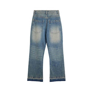 Luxe Enterprises 2026 Printemps Automne Jean Baggy Écologique à Jambe Large Délavé Effet Pierre pour Homme Décontracté - Product Image 2