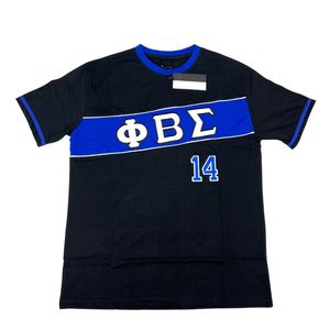 Phi Beta Sigma Black Premium Jersey <b>Shirt</b> for <b>Men</b> Comfortable Fit High Quality Greek Fraternity Apparel Athletic Casual Wear - Product Image 2