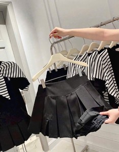 Ensemble robe midi décontractée pour femme de style coréen avec écharpe à nœud uni sur l'épaule, tenue chic - Product Image 5