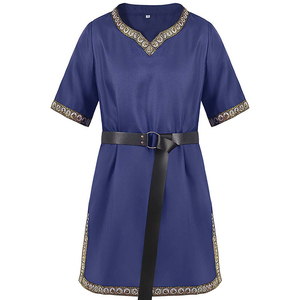Disfraz Unisex Medieval de Caballero Templario Cruzado para TV/Cine, Blusa sin Mangas, Vestido, Armadura de Caballero, Tabardo, Túnica Victoriana Vintage - Product Image 2