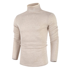 Pull à col roulé léger pour homme, idéal pour les sports de plein air, respirant, évacuant l'humidité, confortable pour un usage quotidien - Product Image 3