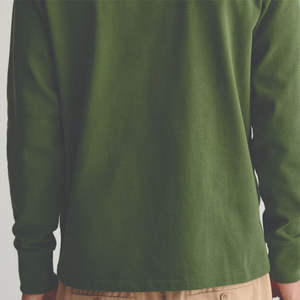 Polo de rugby à manches longues pour homme de haute qualité - Durable, confortable et idéal pour un style décontracté, chemises de rugby de style athlétique - Product Image 6