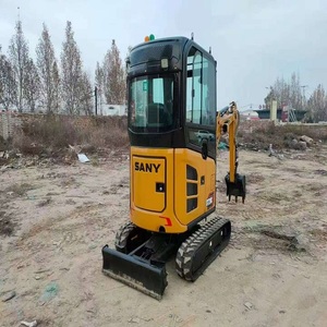 Mini-excavatrice Sany moderne avec une consommation de carburant efficace, une forte force de creusement, une maniabilité aisée et des performances excellentes - Product Image 3