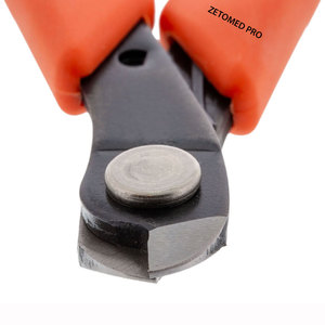 Xuron ®   Alicates de Corte de Alambre Duro con Cabeza Cónica, Herramienta de Corte de Alambre Duro de Alta Calidad para Joyería (Mango Naranja) - Product Image 3