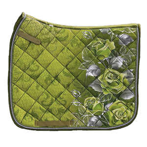 Almohadilla de Silla de Montar Personalizada con Estampado Floral, Transpirable, de Secado Rápido, con Forro Polar, Venta al por Mayor de Fábrica OEM ODM - Product Image 1