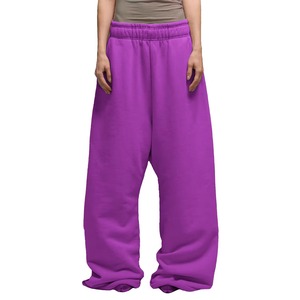 Pantalon de jogging ample et évasé en velours côtelé vintage, 100 % coton molletonné, respirant, 500 GSM, pour homme - Product Image 4