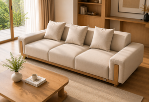 Minimalist Vietnam Home Use <b>Living</b> <b>Room</b> <b>Sofas</b> High Quality New Top <b>Sofa</b> 220x85cm Two Seater Foam Fabric Couch - Product Image 5