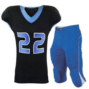 Maillot de football américain personnalisé en maille polyester, coupe ample, style streetwear, avec motif graphique, t-shirt surdimensionné à manches courtes, anti-humidité - Product Image 5