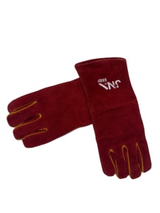 14 Inches Cow Split Leather <b>Long</b> Safety Working Welding <b>Gloves</b> for Welder safety leather work <b>gloves</b> - Product Image 4