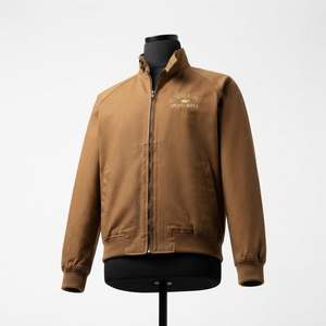 Veste Harrington pour homme à col montant, séchage rapide, en polyester, style urbain, vente en gros - Product Image 5