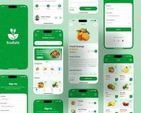 Aplicación Móvil para Entrega de Comestibles, Ordene Comestibles en Línea, Entrega Rápida, Seguimiento en Vivo, Pagos Seguros, Fácil Reordenación, MAC OS