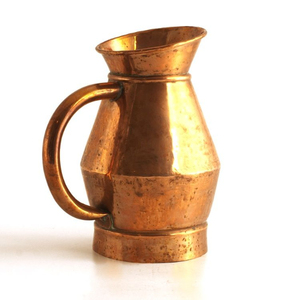 Jarra de cobre martillado de 1.5L, jarra metálica duradera para bebidas, uso en fiestas, estilo vintage, jarra de cobre puro en oferta. - Product Image 2