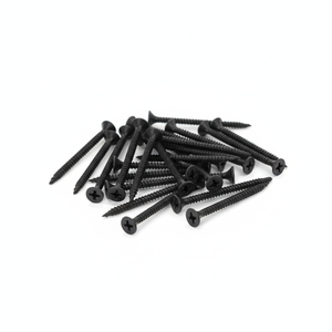 Vis à cloison sèche PDC Modèle 9 en acier au carbone classe 8.8, filetage métrique/pouce standard, tête trompette/plate, phosphate noir/gris - Product Image 1