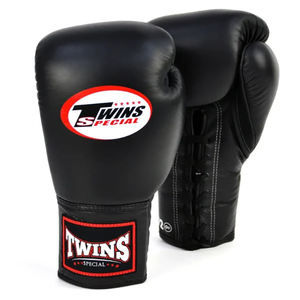 Lace Up Boxing Gloves Thick <b>Foam</b> <b>Padding</b> Breathable Inner Lining Secure Wrist Support Fight Gear for Muay Thai Training - Product Image 1