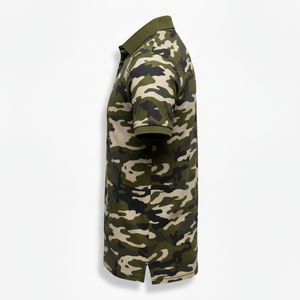 เสื้อโปโลกอล์ฟคุณภาพสูง ระบายอากาศได้ดี ซับเหงื่อได้ดี ออกแบบเองได้ พิมพ์ลายแบบซับลิเมชั่นเต็มตัว - Product Image 3