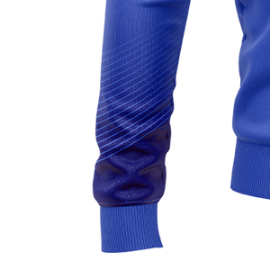 Sudadera Clásica de Algodón con Media Cremallera para Hombre - Diseño Moderno con Cuello Alto, Tejido de Punto, Estampado Serigrafiado, Sudadera de Invierno con Media Cremallera - Product Image 3