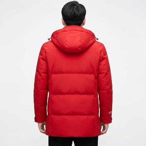 Chaqueta Larga Acolchada con Capucha para Hombre, Diseño Personalizado para Uso Diario al Aire Libre - Product Image 5