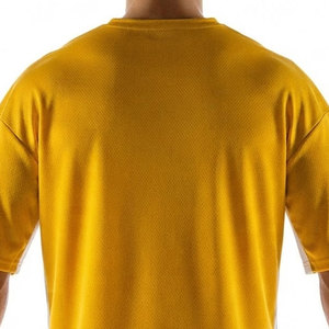 เสื้อยืดผู้ชายผลิตอย่างมืออาชีพจากวัสดุที่ดีที่สุด สำหรับฤดูร้อน ผลิตจากวัสดุที่ระบายอากาศได้ 100% - Product Image 4