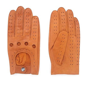 Guantes de Conducción de Cuero de Lujo al por Mayor para Hombre, de Piel de Cabra Suave, Elegantes y a la Moda, Suministro de Equipo de Conducción de Alta Calidad - Product Image 4