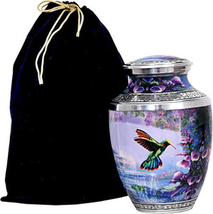 Decorative Brass Cremation Urns for Adult Ashes Handmade Urns for Male and Female Decorative Urns Funeral Urns - Product Image 3