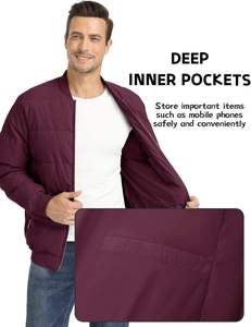 Good Quality Manufacturer Stand Collar Puffer <b>Jacket</b> OEM ODM Service Long Sleeves Best Price Outdoor Winter Collection Front - Product Image 5