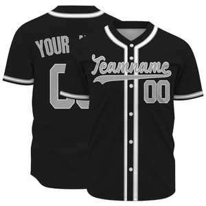 Nueva llegada, camiseta de béisbol personalizada de alta calidad, camiseta deportiva bordada, camisetas de softbol sublimadas para hombre - Product Image 1
