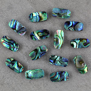Gema de Concha de Abulón Natural en Forma de Cojín, 7x14mm, Piedra Suelta para Fabricación de Joyas, Venta al Por Mayor - Product Image 2