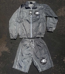 Top Trendy Custom <b>Mens</b> Two-Piece Zip-Up Nylon Polyester Summer Windbreaker <b>Jackets</b> and Shorts Set Streetwear Tracksuits <b>for</b> <b>Men</b> - Product Image 6