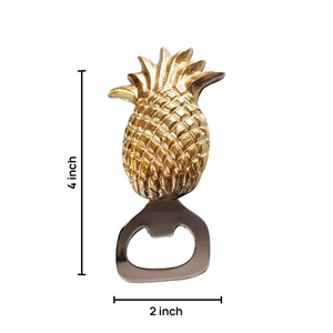 Abridor de Botellas con Forma de Piña, Hecho a Mano, Decorativo, de Metal, Diseño de Fruta Tropical, Herramienta de Bar, Accesorio de Cocina - Product Image 2