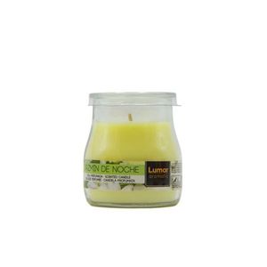Candela Profumata al Gelsomino Lumor Aromatica 120ml in Barattolo di Vetro per Decorazione Casa - Product Image 1