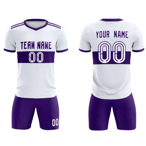 Camiseta de Fútbol Personalizada con Nombre y Número, Uniforme de Equipo, Camiseta Deportiva Transpirable para Jóvenes y Adultos, Ideal para Partidos - Product Image 1