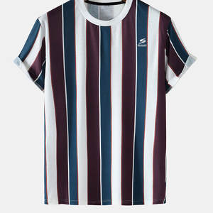 Camiseta de hombre en oferta online con tela de algodón suave y transpirable, estilo básico, corte relajado y aspecto limpio. - Product Image 1