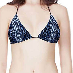 Traje de Baño Bikini de Secado Rápido y Transpirable, Diseño Personalizado OEM, Corte Regular para Mujer, Cómodo, Dos Piezas con Cuello Halter para Verano - Product Image 6