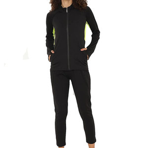 ชุดวอร์มคุณภาพสูง ผ้าฝ้าย 100% สำหรับผู้หญิง ทรงโอเวอร์ไซส์ สวมใส่สบาย เนื้อผ้านุ่ม ชุดจ็อกเกอร์พื้นฐาน สำหรับผู้ใหญ่ สไตล์ผู้ชาย - Product Image 1