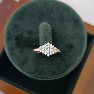 นามิวา วีเอ็มจี 52 แหวนดอกไม้สำหรับผู้หญิงดีไซน์หรูหรางานแต่งงานงานหมั้นเครื่องประดับชั้นดีของขวัญ - Product Image 4