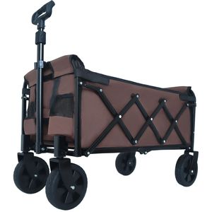 Carrello Multiuso a Doppio Strato, 100% Spazio Extra, per Campeggio, Spesa, Sport, Giardinaggio, Pesca e Attività all'Aperto - Product Image 2